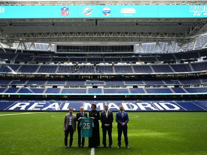 NFL TURISMO DEPORTIVO CAMISETA CAMPO DE FÚTBOL, REAL MADRID