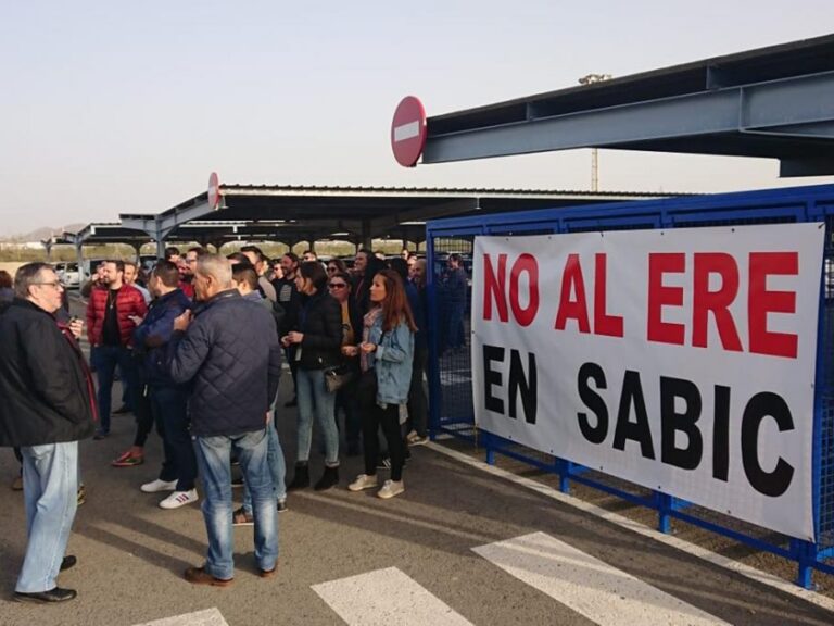 Proponen que la SEPI se haga con Sabic para evitar su cierre y los despidos en Cartagena